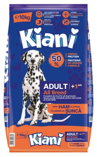 KIANI Adult All Breed cu ȘUNCĂ (+1an)